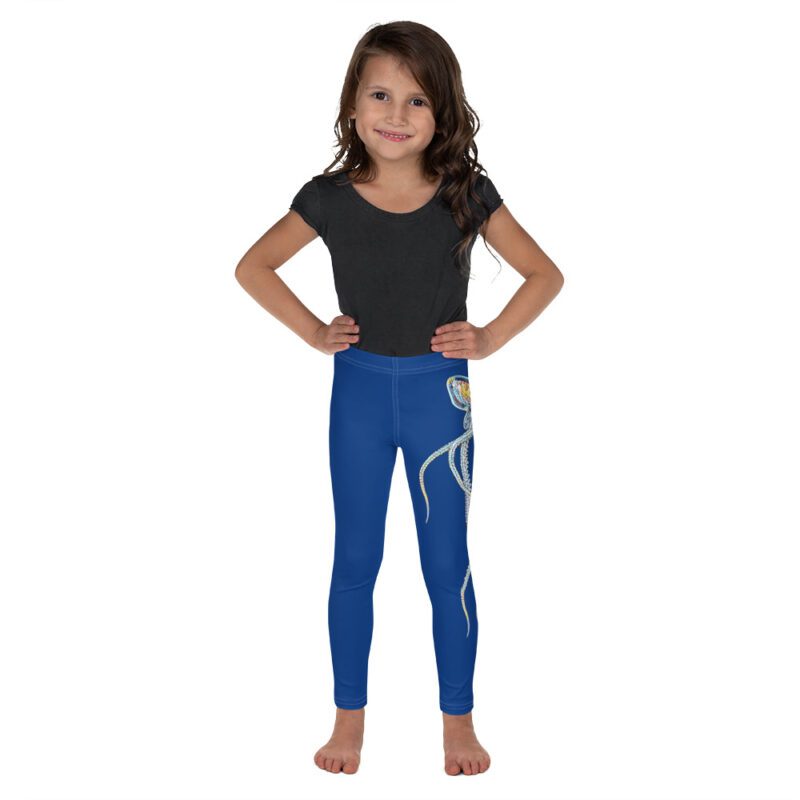 Leggings Kids Octopus Blue