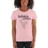 Crew Neck T-shirt Inhale-Exhale Pink