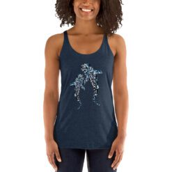 Racerback Tank Whaleshark Blue