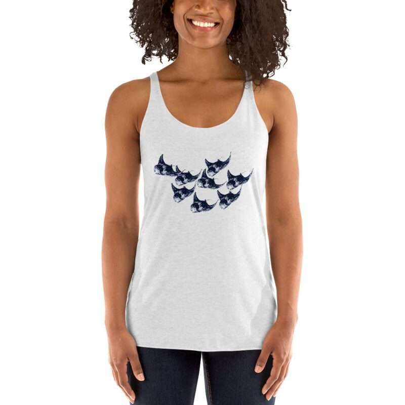 Racerback Tank Manta White