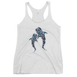 Racerback Tank Whaleshark White