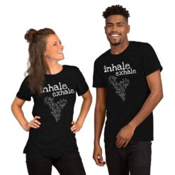 T-shirt Inhale Exhale for men and women