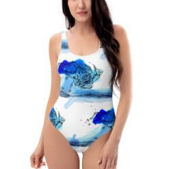 Swimsuit Blue Wave