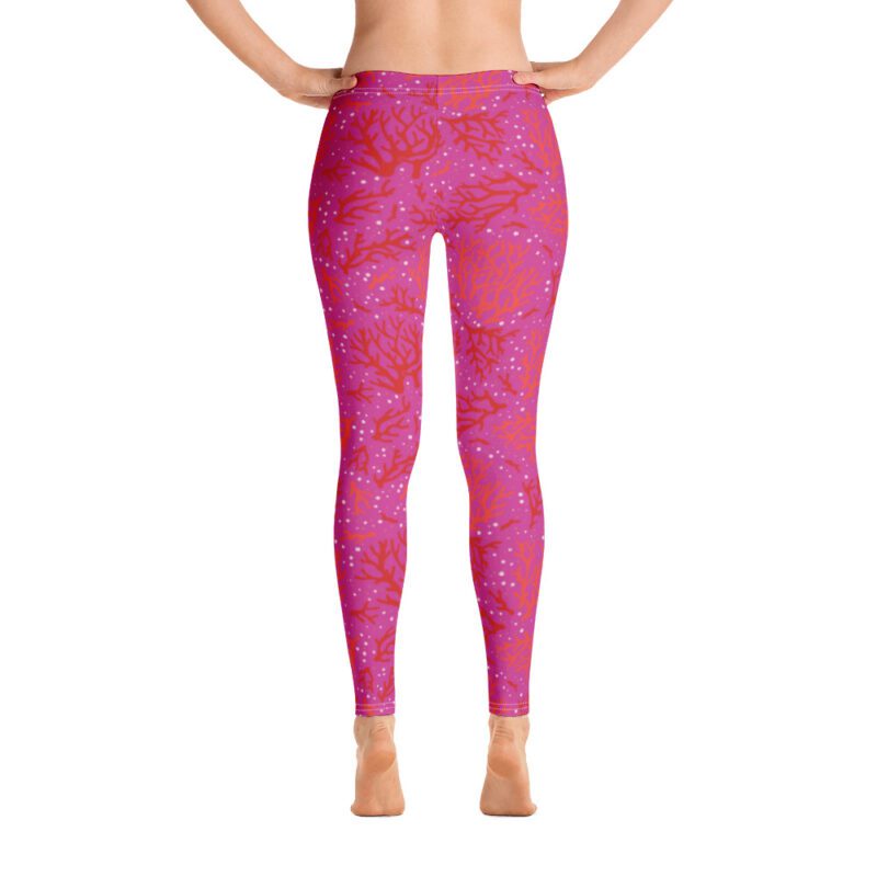 The Low Leggings Coral Pink are super soft, quick-drying, durable, and your best choice for scuba, swimming, surfing, running, yoga