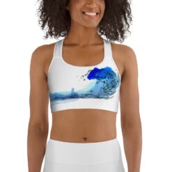 Sportsbra Blue Wave