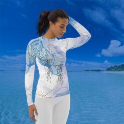 Scuba rash guard female