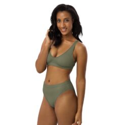 Recycled bikini khaki