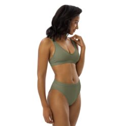 Recycled bikini khaki