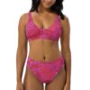 Coral Pink Recycled Bikini