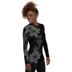 Water Lily Rashguard for scuba diving