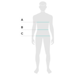 Mens Rashguard, measurements