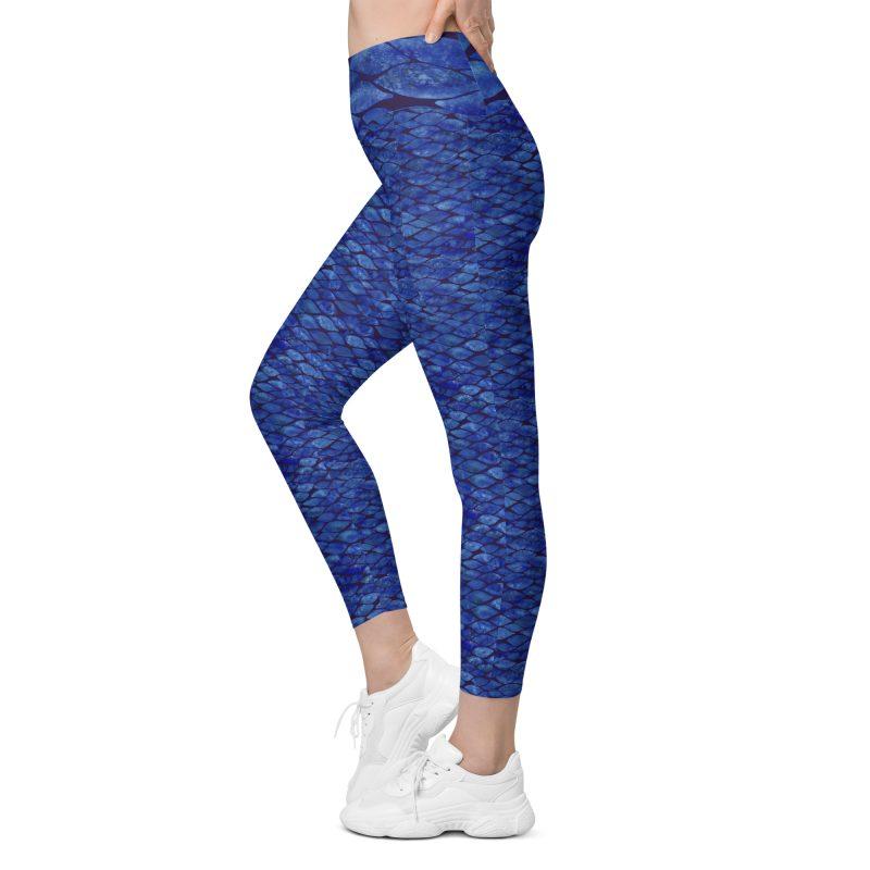 these semi-compression leggings will support you during workouts, water sports
