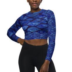 cropped rash guard