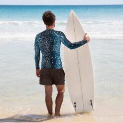 Rash Guard with Whale Shark pattern for surfers