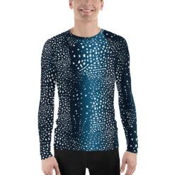 Whale Shark Rash Guard for men