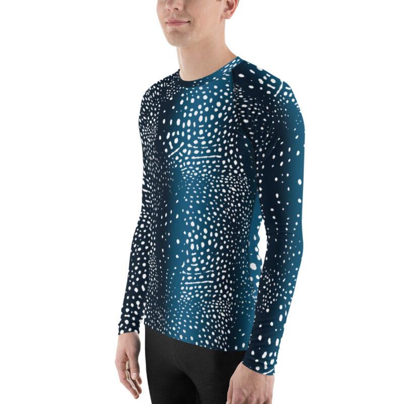 Rash Guard with Whale Shark pattern