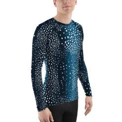 Whale Shark Rash Guard for men