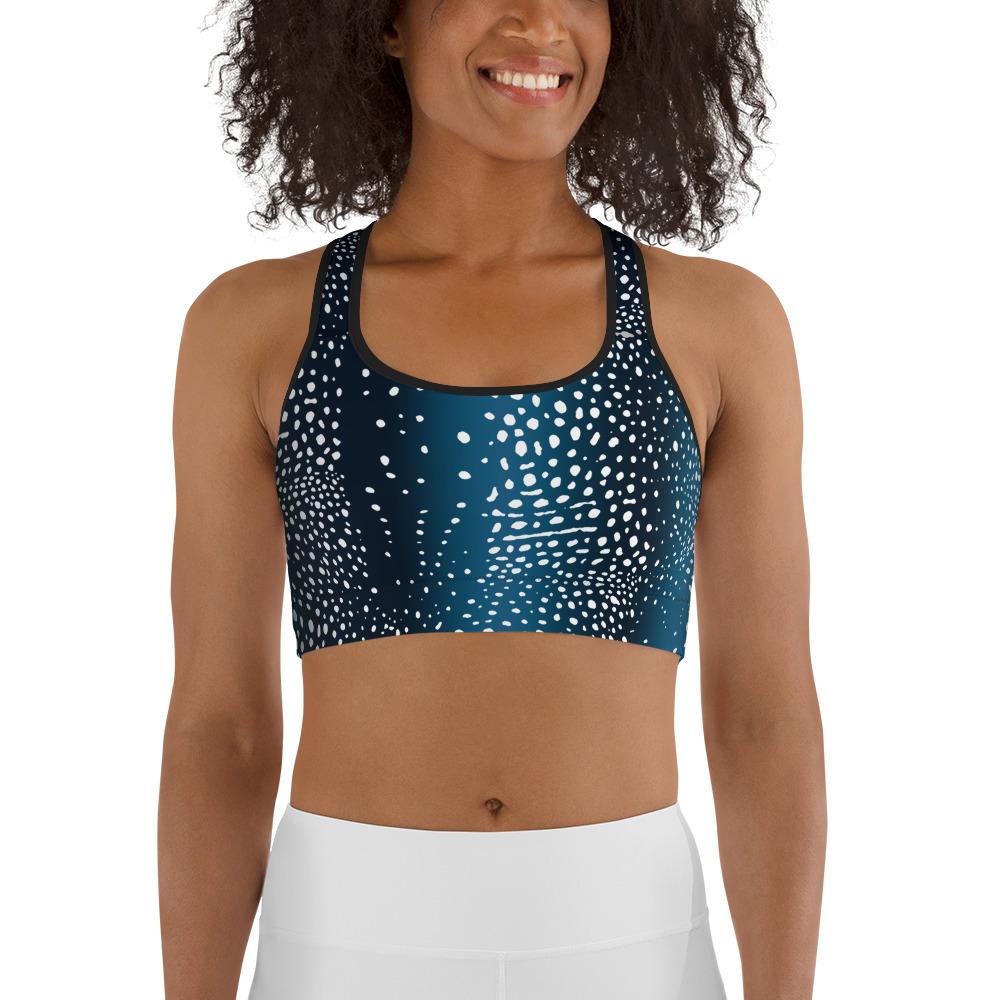 Whale Shark Sports Bra