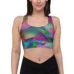 Parrotfish Longline Sports Bra