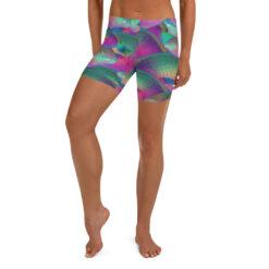 Vibrant colors on Parrotfish Swim Shorts for swimming