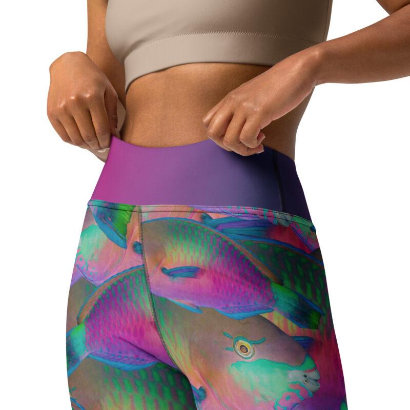 Parrotfish Yoga Leggings - Image 9