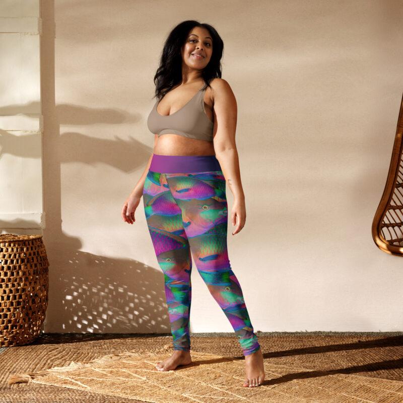 Parrotfish Yoga Leggings - Image 7
