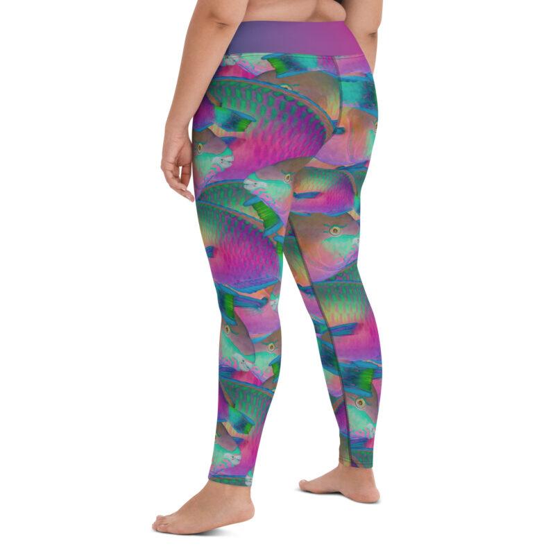 Parrotfish Yoga Leggings - Image 3