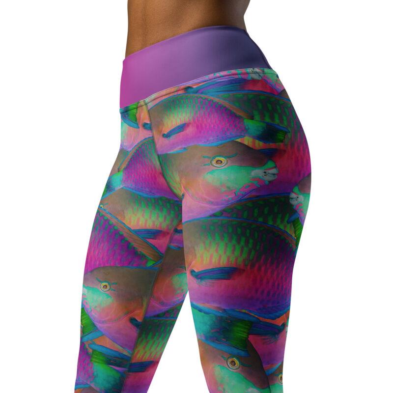 Parrotfish Yoga Leggings - Image 2