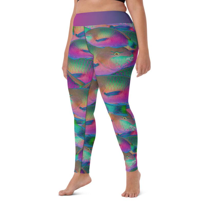 Parrotfish Yoga Leggings - Image 5