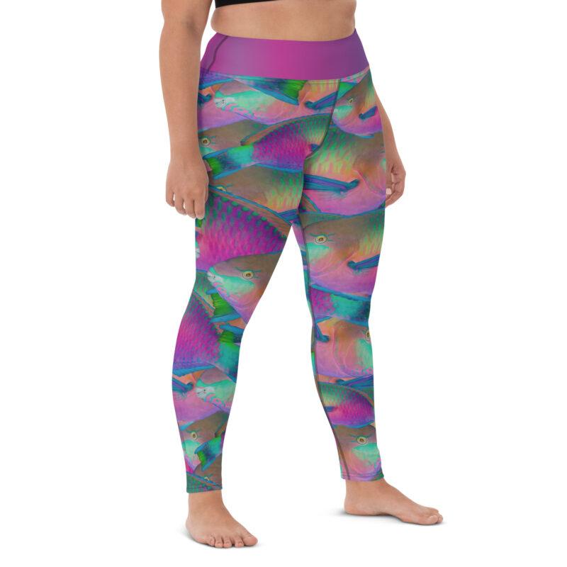 Parrotfish Yoga Leggings - Image 4